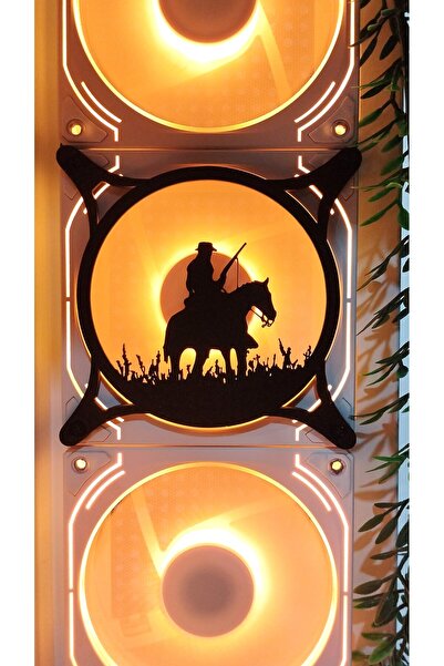 Caseybox Red Dead Redemption 2 120x120 Mm Beyaz Çerçeveli Oyun Pc Aksesuarı, ...