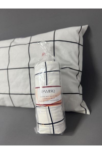 Pamuku King Size Fitted Sheet Set 180X200 cm