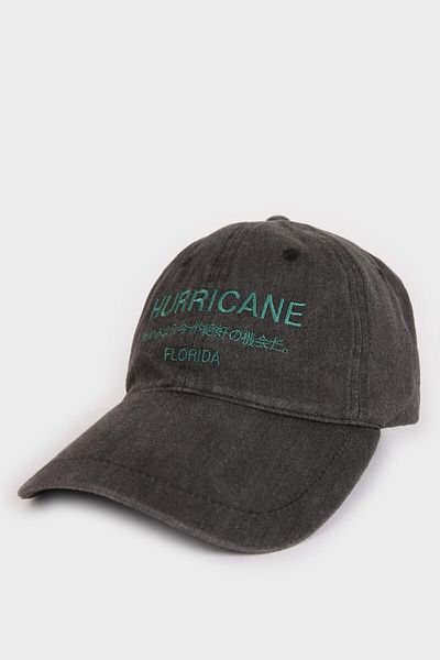 DeFacto Men's Label Printed Woven Baseball Basketball Cap D9206Ax25Sm