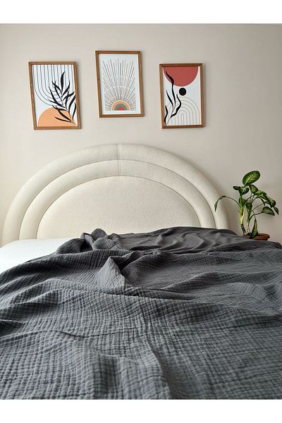 GİNETEKS 4 Layer King Size Muslin Bedspread (230X250)