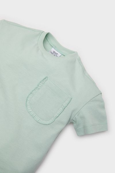 DeFacto Baby Girl Crew Neck Basic Plain Short Sleeve T-Shirt B7543A525Sm