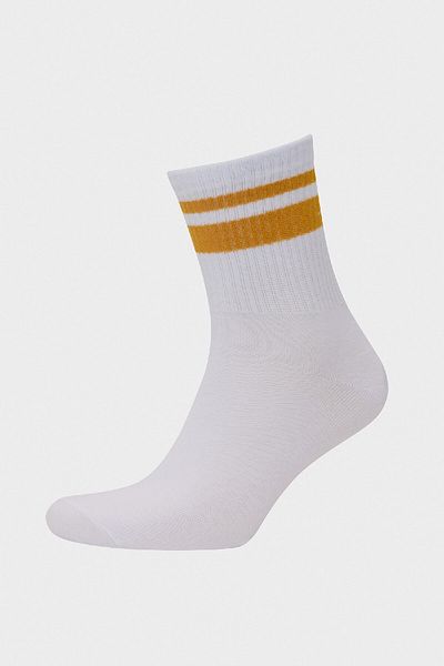 DeFacto Men's 5-Piece Cotton Socks D9671Axns