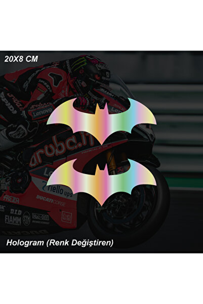 ARONA Batman Araba Motor Kask Etiket Sticker Modeli