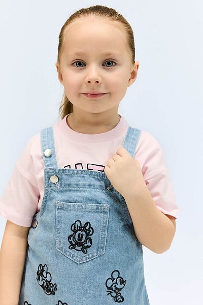 DeFacto Baby Mädchen Disney Mickey & Minnie Salopet Jean Kleid E0451A525SP