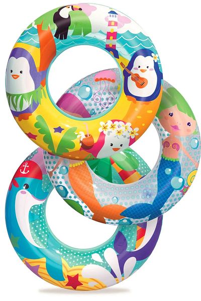 BESTWAY 51cm Patterned Children's Swimming Ring