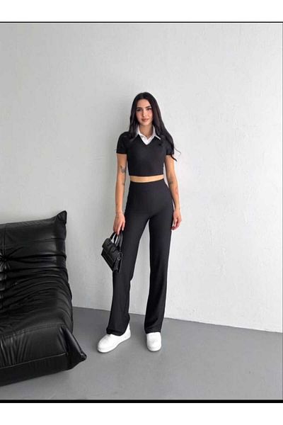Butik Set dublu cu guler de cămașă Merrline pentru femei