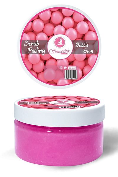 Smoothly Gum Flavored Revitalizing and Softening Hand and Foot Care Peeling 200 ml