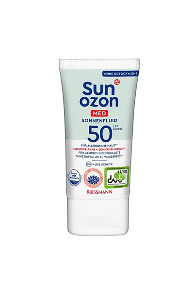 Sun Ozon Sunozon Med Spf 50 Sunscreen Face Cream 50 ml
