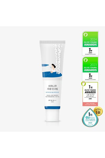 Round Lab Birch Juice Sunscreen SPF 50 UVA, 50ml