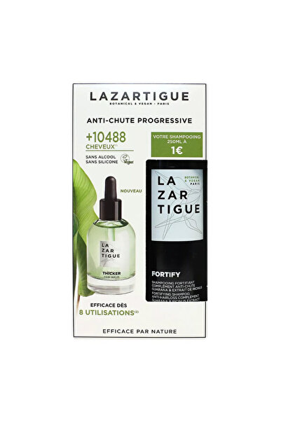 Lazartigue مجموعة سيروم الشعر السميك