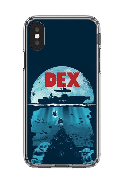 Dali Design iPhone X Compatible Transparent Case Dex Design