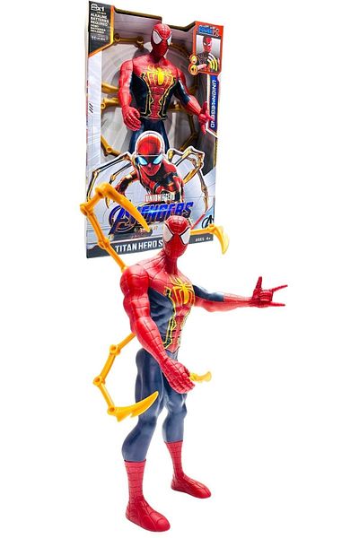 FEN TOYS Spiderman Octopus Arm Figure Spiderman Light Sound 29 Cm