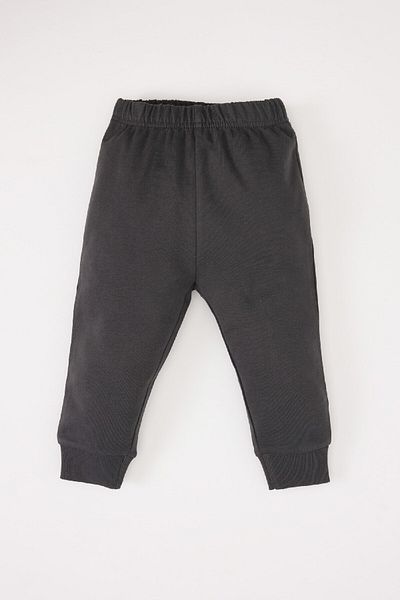 DeFacto Printed Sweatshirt and Elastic Tracksuit Set for Baby Boy - D7921A525Sp