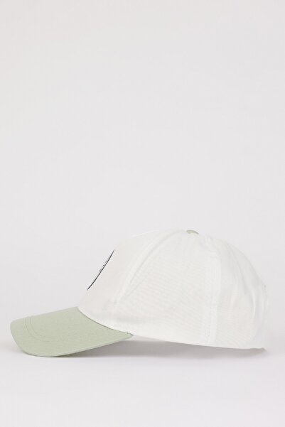 DeFacto Men's Color Blocked Cotton Cap Hat W8596Az25Sm