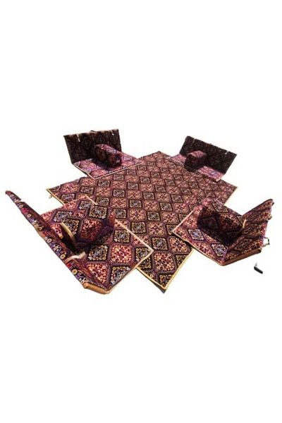Generic 9-piece traditional travel and desert seating set