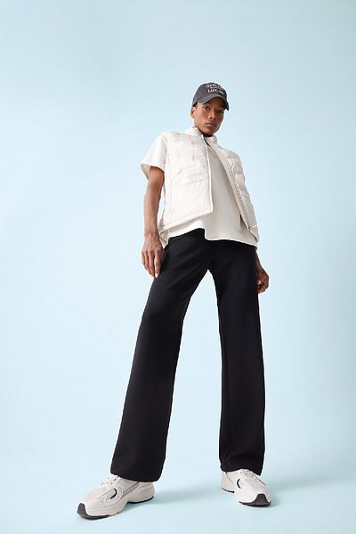 DeFacto Fit Straight Fit Standard Leg Standard Size Modal Sportsman Slim Trousers D7129Ax25Sp