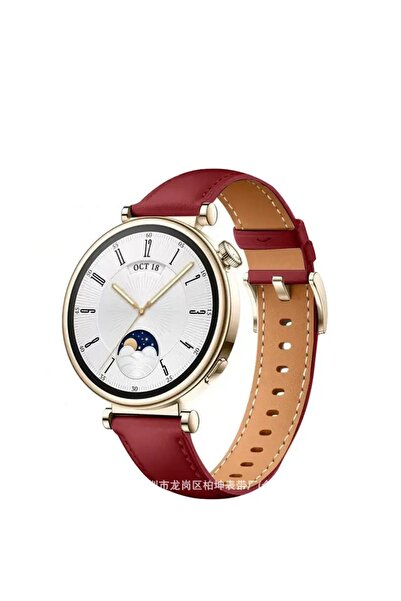 MMP SHOP Huawei Watch GT4 / GT5 41 mm / GT5 Pro 42 mm Uyumlu Yüksek kalite PU...