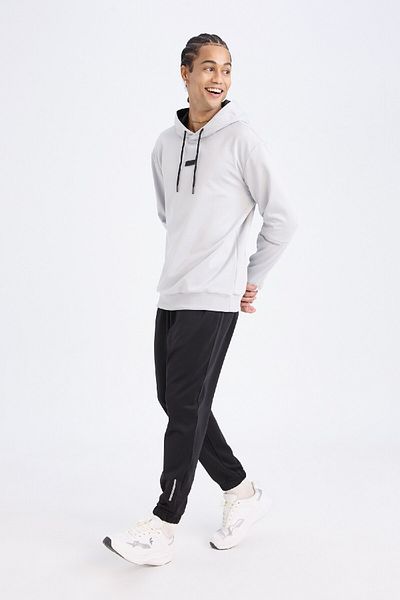 DeFacto Fit Sportsman Jogger αθλητική φόρμα - Standard Fit - ίσια τσέπη μέση - ελαστική D3742ax24wn