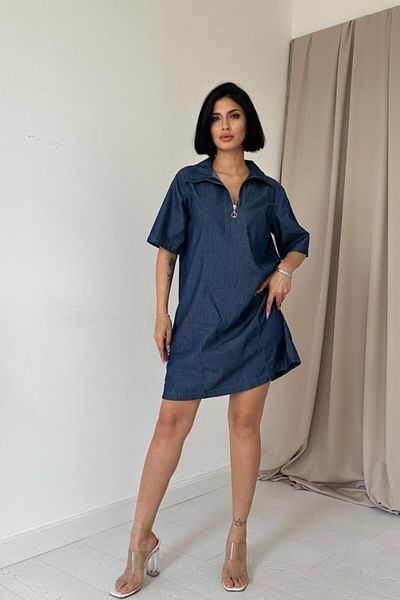 modaserdem Rochie cu cupă albastră