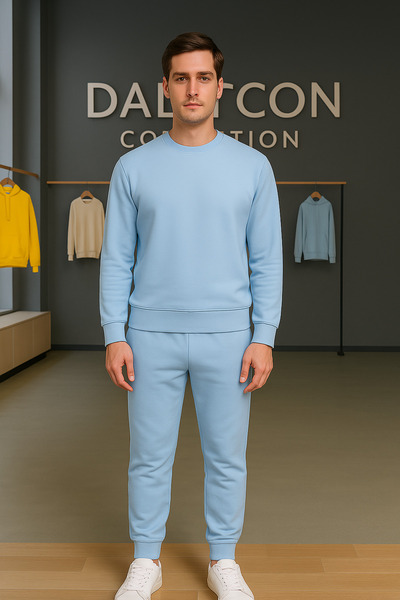 DALTCON Sweatshirt Bisiklet Yaka