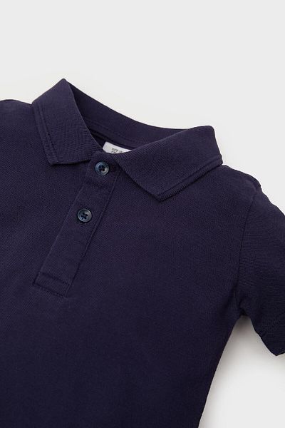 DeFacto Baby Boy Pique Short Sleeve Polo Basic Plain T-Shirt B7007A525Sm