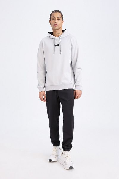 DeFacto Fit Sportsman Jogger αθλητική φόρμα - Standard Fit - ίσια τσέπη μέση - ελαστική D3742ax24wn