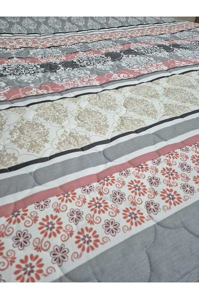 Pınarçeyiz Double Quilted Bedspread 100% Cotton