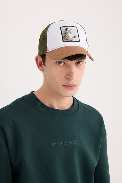 DeFacto Men's Cotton Cap Hat Z3440Az25Sm