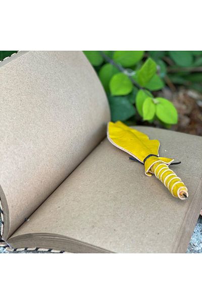 zarif atölye Cute Poem Written Leather Notebook with Ferhat