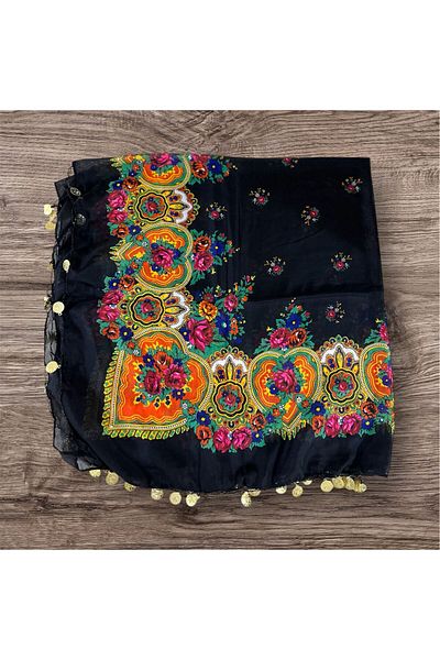 MODA ŞAL HAMAVİ LOCAL CU PAILLETTES