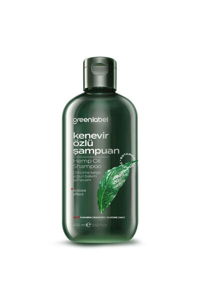 Greenlabel Kenevir Özlü Şampuan 400 ml
