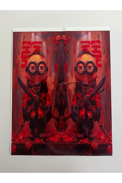 EYBA STİCKER رقائق تغطية عمود باب السيارة بنمط مقاتل أصفر DRK26 (مجموعة يمين ...