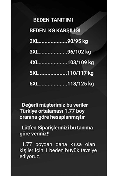 Ünal Giyim Βαμβακερό μπλουζάκι Daddy με γιακά μεγάλου μεγέθους 3xl,4xl,5xl,6xl