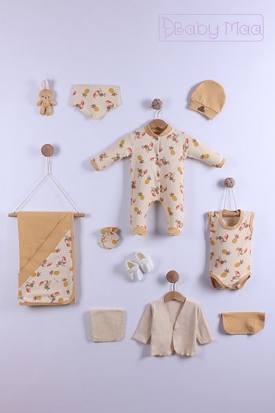 Baby Maa 0-3 أشهر 10 قطع للجنسين إصدار المستشفى ببغاء 01011