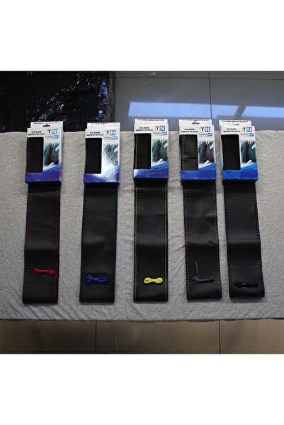 MOTTOMOR DİKME DİREKSİYON KILIFI - 38CM 100MM SİYAH DERİ