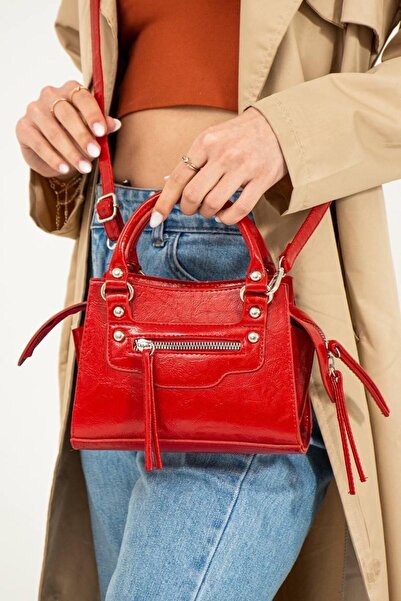 Handley Mini geantă de mână și de umăr pentru femei, cu design elegant