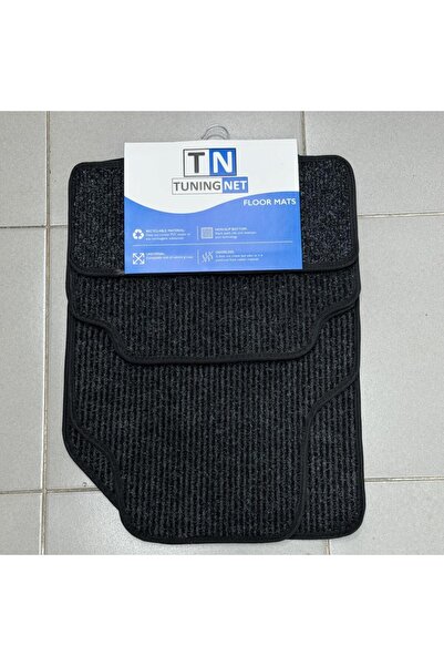 MOTTOMOR OTO UNIVERSAL HALI PASPAS ÇELİK MODEL SİYAH ARABA