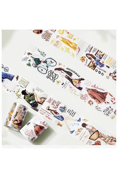İthal K20-100Cm Self-Cut Corner Encounter Pet Tape the Washitape Shop