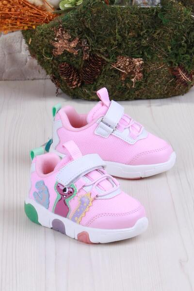 Vicco 346.P25Y.160 حذاء بناتي مضاء برقم وردي