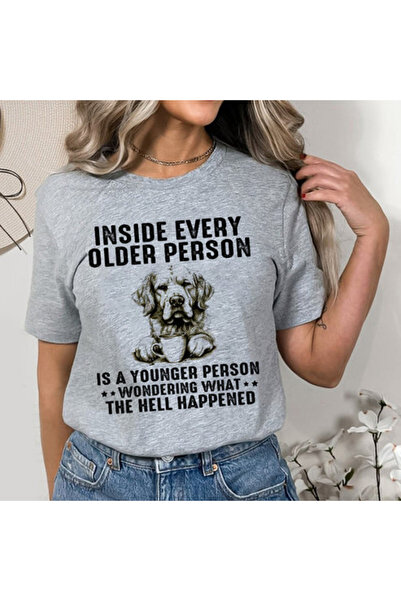 Wish BF الشخص الأكبر سنا هو شخص أصغر سنا يتساءل ماذا حدث الجحيم تي شيرت مطبوع...