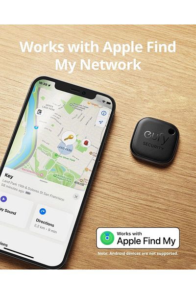 eufy Security by Anker SmartTrack Link Android not Supported, Works with Apple iOS only
