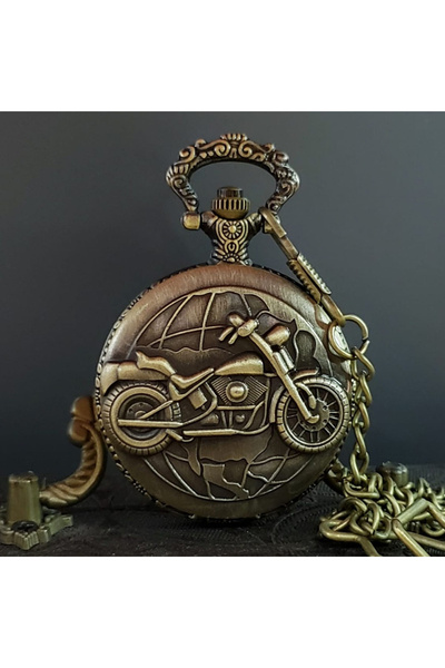 Skygo Antique Clock with Engine Design