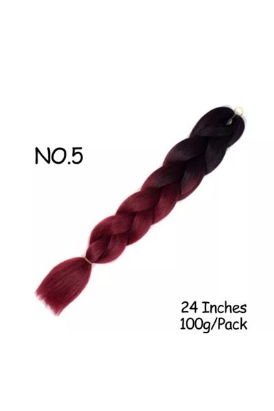 SÇ PERUK African Braid - M5 100 Fr Ombre 60 Cm