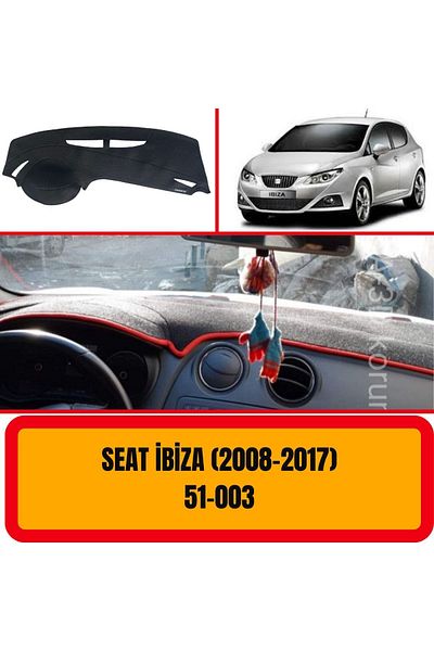 A3D TORPİDO KORUMA Seat Ibiza 2008-2017 Front Chest and Panel Protected - Torpedo, Case and Carpet A3D/3D