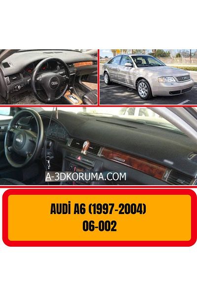 A3D TORPİDO KORUMA Audi A6 1997-2004 Torpedo Protection Cover Carpet - Front Chest Panel / A3D/ 3D