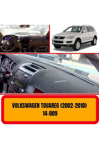 A3D TORPİDO KORUMA 2002-2010 Volkswagen Touareg Front Chest Panel - Glove Box Protection, Lid and Carpet