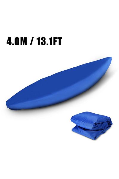 Choice for kayak(3.1-3.5M) Professional Universal Kayak Cover Canoe Boat Waterproof UV Resistant Dust Stora