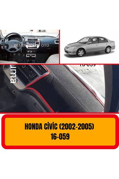 A3D TORPİDO KORUMA Honda Civic 2003-2005 Front Chest / Panel / Torpedo Protection / Case / Carpet / Protector / A3D / 3D