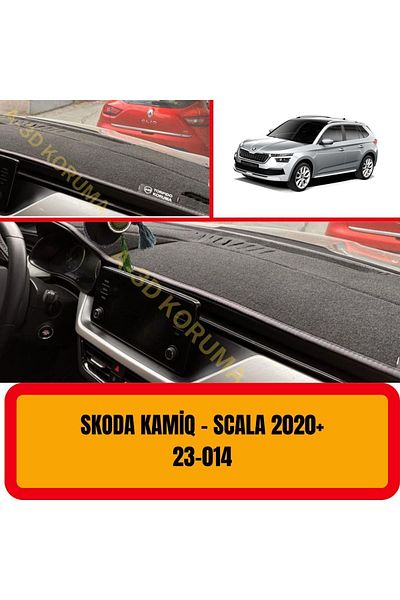 A3D TORPİDO KORUMA Skoda Kamiq 2020 - Front Chest/Panel/Torpedo Protection/Case/Carpet/Protector/Cover