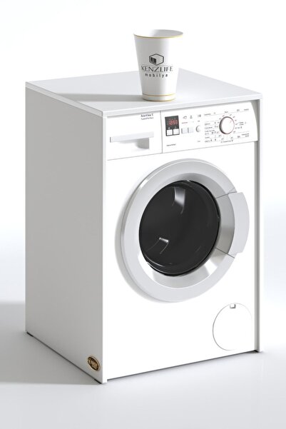 Kenzlife Çamaşır&Kurutma Makinesi Dolabı Büyük Boy Afanasi Byz 100*80*70 Banyo Kapaksız Arkalıksız